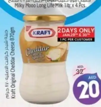 Safari Hypermarket Kraft Original Cheddar cheese 810gm offer