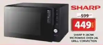 Grand Hyper Market SHARP R-28CNK MICROWAVE OVEN 28L GRILL/CONVECTION offer