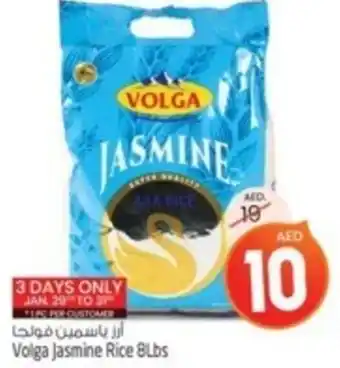 Safari Hypermarket Volga Jasmine Rice 8Lbs offer