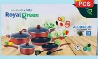 Royal green RG-1135 ns cookware 10pcs