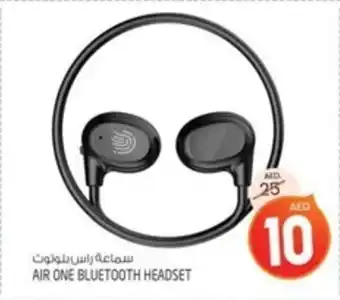 Safari Hypermarket AIR ONE BLUETOOTH HEADSET offer