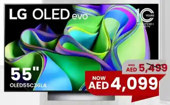 Jacky's Electronics LG OLED evo 55'' OLED55C36LA offer