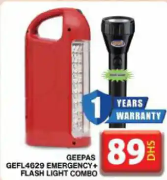 Grand Mall Sharjah Geepas Emergency + Flash Light offer