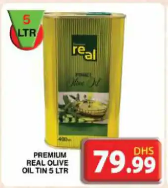 Grand Mall Sharjah Premium Real Olive Oil Tin 5L offer