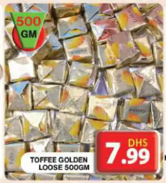 Grand Mall Sharjah Toffee Golden Loose 500gm offer