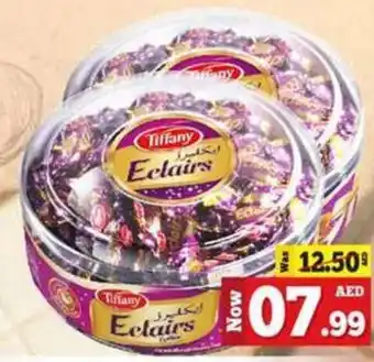 Kenz Hypermarket Tiffany eclairs chocolate 2x300gm offer