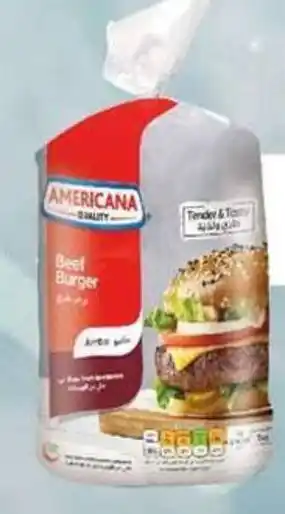 Kenz Hypermarket Americana beef burger jumbo 1kg offer