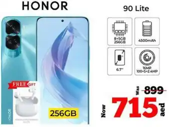 Kenz Hypermarket Honor 256gb offer