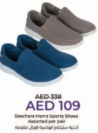 Lulu Hypermarket Skechers Men's Sports Shoes Assorted per pair offer