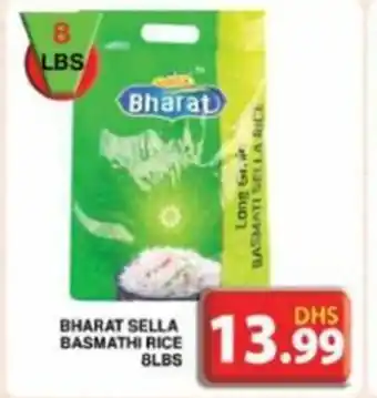 Grand Hyper Market BHARAT SELLA BASMATHI RICE 8LBS offer