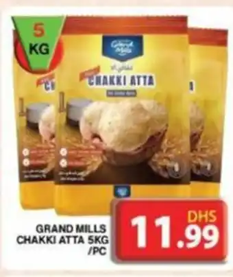 Grand Hyper Market GRAND MILLS CHAKKI ATTA 5KG offer