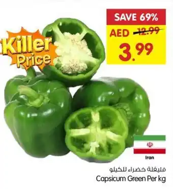 Gala Supermarket Capsicum Green Per kg offer