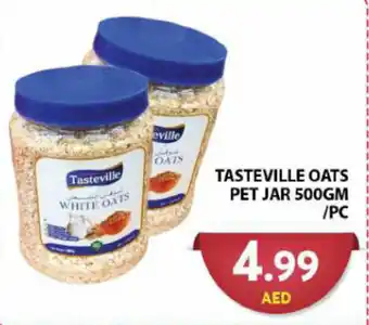 Grand Hyper Market TASTEVILLE OATS PET JAR 500GM offer