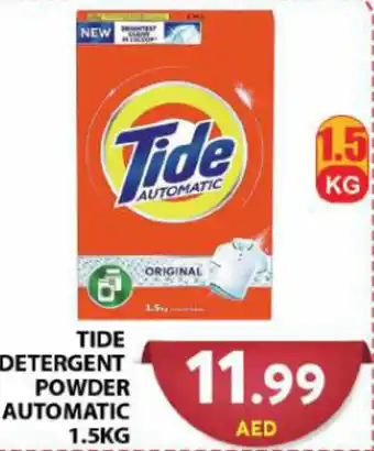 Grand Hyper Market TIDE DETERGENT POWDER AUTOMATIC 1.5KG offer