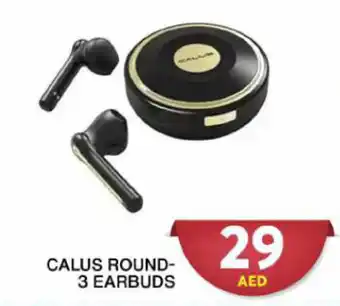 Grand Hyper Market CALUS ROUND-3 EARBUDS offer