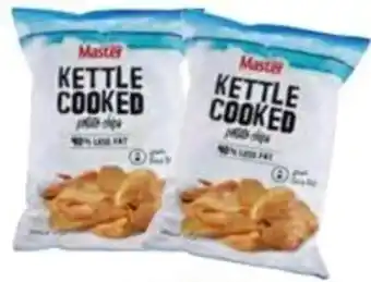 Ajman Market Master Kettle Cooked Potato Chips Assorted 2x170gm offer