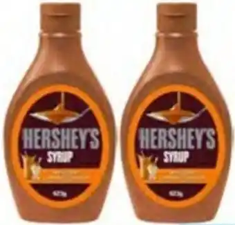 Ajman Market Hersheys Chocolate/ Caramel Syrup 2X623Gm offer