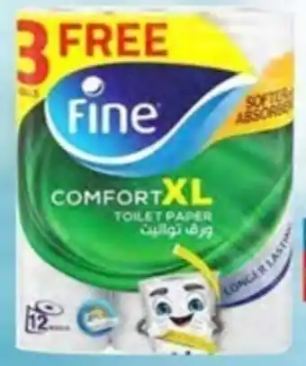 Ajman Market Fine Toilet Roll Comfort 9+3 Rolls offer