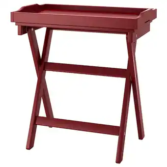 Ikea Maryd Tray table, dark red, 58x38x58 cm offer