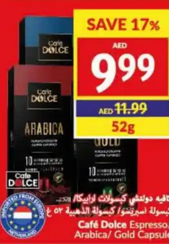 Viva Café Dolce Espresso/ Arabica/ Gold Capsule 52g offer