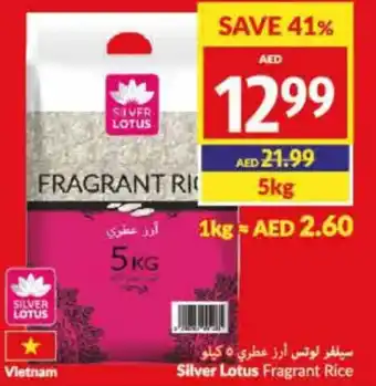 Viva Silver Lotus Fragrant Rice 5kg offer