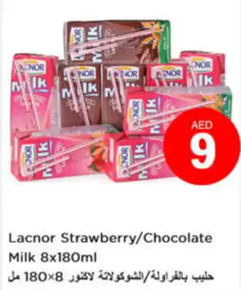 Nesto Lacnor Strawberry/Chocolate Milk 8x180ml offer