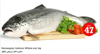Nesto Norwegian Salmon Whole per kg offer