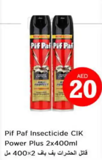 Nesto Pif Paf Insecticide CIK Power Plus 2x400ml offer