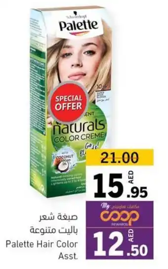 Sharjah Co-op Palette Hair Color Asst. offer