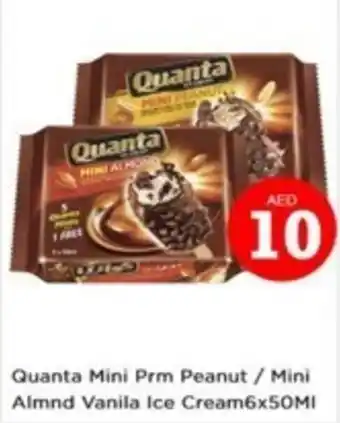 Nesto Quanta Mini Prm Peanut / Mini Almnd Vanila Ice Cream6x50MI offer