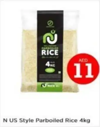 Nesto N US Style Parboiled Rice 4kg offer