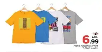 Nesto Men's Graphics Print T-Shirt asstd. offer