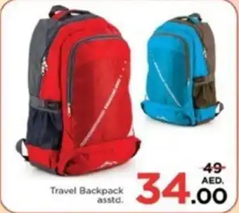 Nesto Travel Backpack asstd. offer