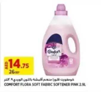 COMFORT FLORA SOFT FABRIC SOFTENER PINK 2.9L