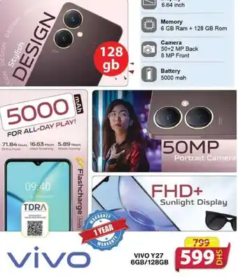 Grand Mall Sharjah Vivo Y27 6GB/128GB offer