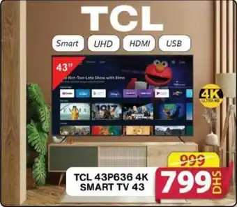 Grand Mall Sharjah TCL 43P636 4K SMART TV 43 offer