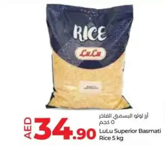 Lulu Hypermarket LuLu Superior Basmati Rice 5 kg offer