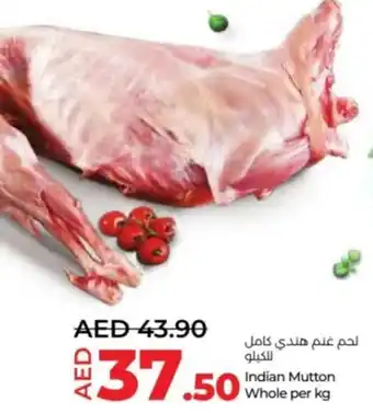 Lulu Hypermarket Indian Mutton Whole offer