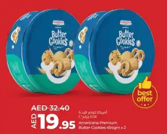 Lulu Hypermarket American Premium Butter Cookies 454gm x 2 offer