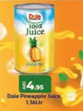 Lulu Hypermarket Dole Pineapple Juice 136Ltr offer