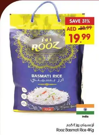 Gala Supermarket Rooz Basmati Rice 4Kg offer