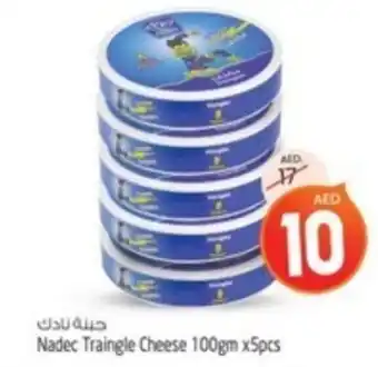 Safari Hypermarket Nadec Traingle Cheese 100gm x 5pcs offer