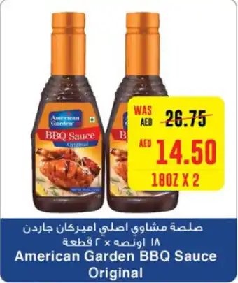 American Garden BBQ Sauce Original 180oz x 2