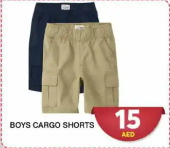 Grand Mall Sharjah Boys cargo shorts offer