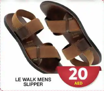 Grand Mall Sharjah Le walk mens slipper offer