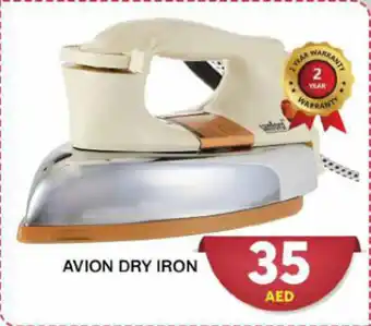 Grand Mall Sharjah Avion dry iron offer