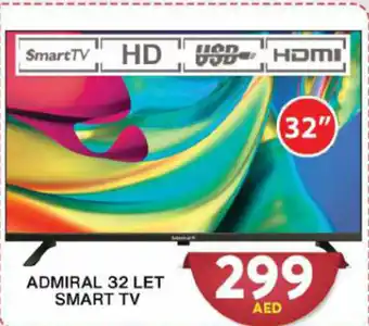 Grand Mall Sharjah Admiral 32 let smart tv offer