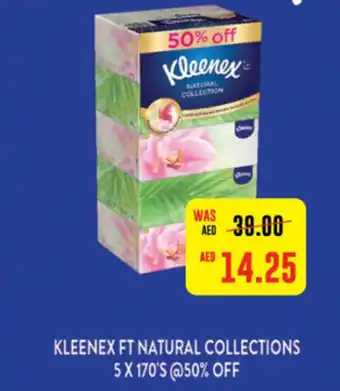 Spar KLEENEX FT NATURAL COLLECTIONS 5 X 170'S offer