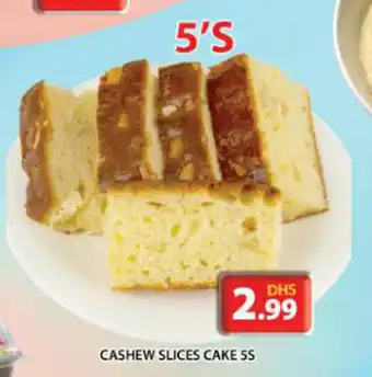 Grand Mall Sharjah CASHEW SLICES CAKE 5S offer