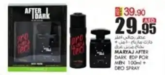 KM Trading MARYAJ AFTER DARK EDP FOR MEN 100ml+ DEO SPRAY offer